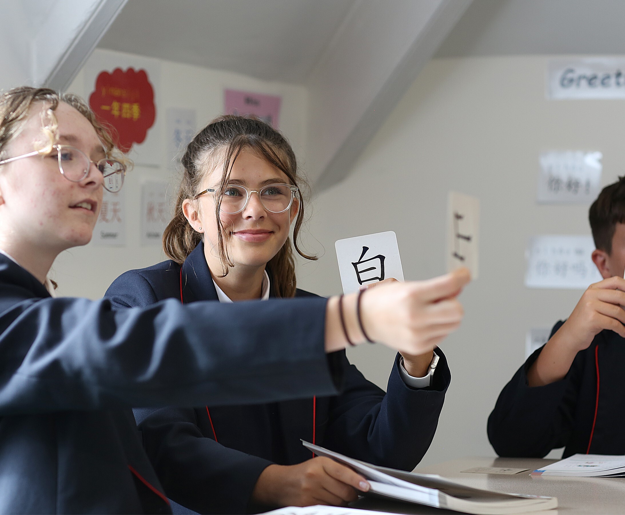 GCSE students at Westbourne School